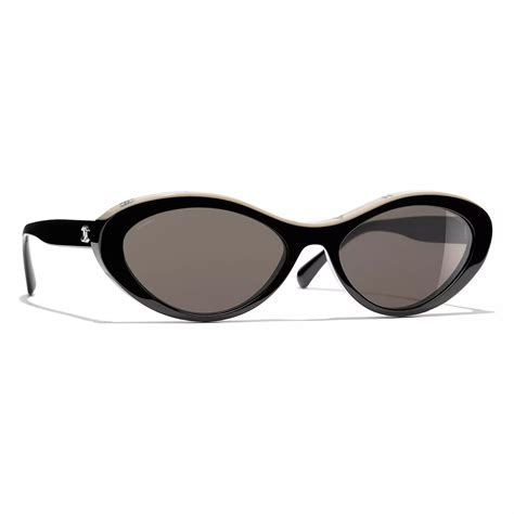 chanel sunglasses women oval